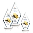 Cancun VividPrint™ Award - White | https://www.bestnamebadges.com