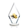 Cancun VividPrint™ Award - White | https://www.bestnamebadges.com