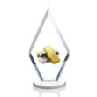 Cancun VividPrint™ Award - White | https://www.bestnamebadges.com