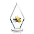 Cancun VividPrint™ Award - White | https://www.bestnamebadges.com