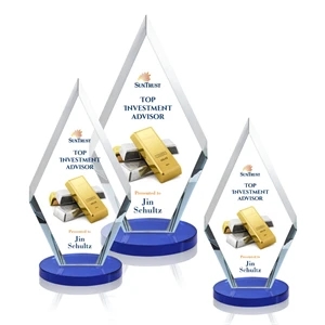 Cancun VividPrint™ Award - Blue | https://www.bestnamebadges.com