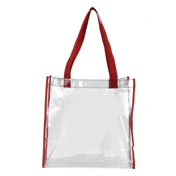 Matterhorn Clear Vinyl Stadium Compliant Tote Bag
