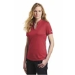 Nike Ladies Dri-FIT Hex Textured V-Neck Top w/ Screen Print | https://www.bestnamebadges.com