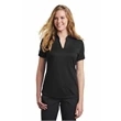 Nike Ladies Dri-FIT Hex Textured V-Neck Top w/ Screen Print | https://www.bestnamebadges.com