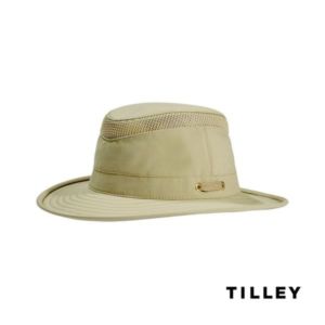 Tilley® Airflo LTM5 Medium Brim Hat - Khaki/Olive | https://www.bestnamebadges.com