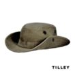Tilley® Wanderer T3W Bucket Hat - Olive | https://www.bestnamebadges.com