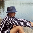 Tilley® Iconic T1 Bucket Hat - Dark Navy | https://www.bestnamebadges.com