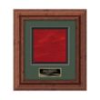 Terrene -  Dark Walnut | https://www.bestnamebadges.com