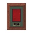 Terrene -  Dark Walnut | https://www.bestnamebadges.com