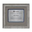 Calder Certificate TexEtch - Grey Oak | https://www.bestnamebadges.com