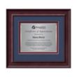 Calder Certificate TexEtch - Mahogany | https://www.bestnamebadges.com