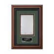Deco -  Walnut | https://www.bestnamebadges.com