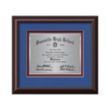 Monarch Certificate TexEtch - Mahogany | https://www.bestnamebadges.com