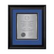 Yorktech Certificate TexEtch - Black | https://www.bestnamebadges.com