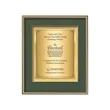 Fenestra Certificate TexEtch - Gold | https://www.bestnamebadges.com