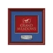 Raven -  Mahogany | https://www.bestnamebadges.com