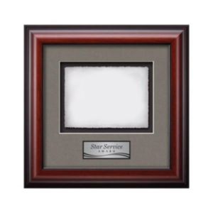 Cornaro -  Mahogany | https://www.bestnamebadges.com