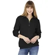 Crosswind Quarter Zip Sweatshirt | https://www.bestnamebadges.com