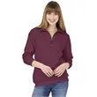 Crosswind Quarter Zip Sweatshirt | https://www.bestnamebadges.com