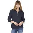Crosswind Quarter Zip Sweatshirt | https://www.bestnamebadges.com