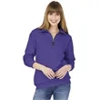 Crosswind Quarter Zip Sweatshirt | https://www.bestnamebadges.com