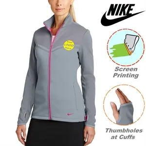Nike Ladies Therma-FIT Hypervis Full-Zip Jacket 10.2 oz. | https://www.bestnamebadges.com