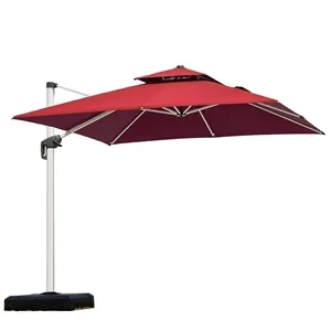 Double Top Garden Umbrella