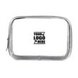Clear Toiletry Carry Pouch With Zipper | https://www.bestnamebadges.com