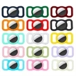 Air Tag Dog Collar Holder | https://www.bestnamebadges.com