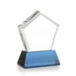 Genosee VividPrint™ Award on Base - Sky Blue | https://www.bestnamebadges.com