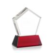 Genosee VividPrint™ Award on Base - Red | https://www.bestnamebadges.com