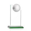 Ashfield Golf Award - Green | https://www.bestnamebadges.com