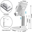 Foldable Phone Holder Tablet Stand  | https://www.bestnamebadges.com