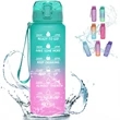Motivational Water Mugs with Time Marker | https://www.bestnamebadges.com