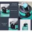 Motivational Water Mugs with Time Marker | https://www.bestnamebadges.com