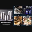 12oz Stainless Steel  Pint Cups | https://www.bestnamebadges.com