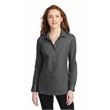 Port Authority Ladies Pincheck Easy Care Shirt 3.4 oz Custom | https://www.bestnamebadges.com