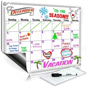 Smart Magnetic Dry Erase Calendar
