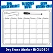 Smart Magnetic Dry Erase Calendar | https://www.bestnamebadges.com
