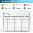 Smart Magnetic Dry Erase Calendar | https://www.bestnamebadges.com