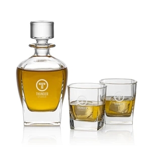 Sterling Decanter Set | https://www.bestnamebadges.com