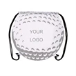 Football Shap Drawstring Bag | https://www.bestnamebadges.com
