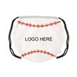 Football Shap Drawstring Bag | https://www.bestnamebadges.com