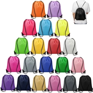 210D Polyester Drawstring Backpack Bag
