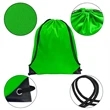 210D Polyester Drawstring Backpack Bag | https://www.bestnamebadges.com
