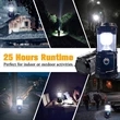 Portable LED Camping Solar Lantern Lightweight Waterproof  | https://www.bestnamebadges.com