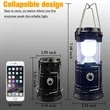 Portable LED Camping Solar Lantern Lightweight Waterproof  | https://www.bestnamebadges.com