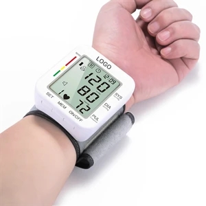 Blood Pressure Monitor With Large LCD Display