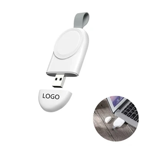 Portable USB Magnetic Wireless Charger for Smartwatch