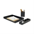 Easton 3 Piece Desktop Organizer Set | https://www.bestnamebadges.com